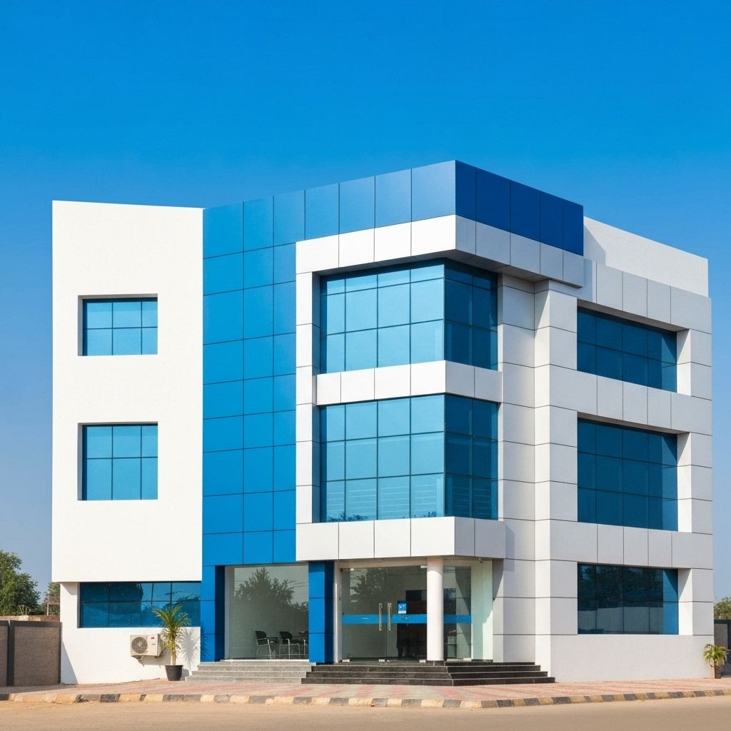 The Mandal Nagarik Sahakari Bank building in Ahmedabad